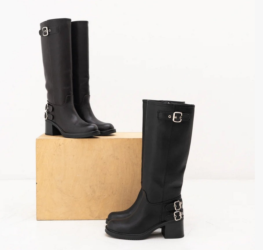 CHAUSSURES FEMME BOTTES CAVALIERE MISS JOYCE MARRON