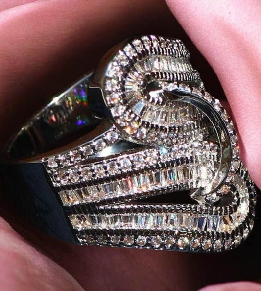 Bague Royal - Miss Princessa Argent