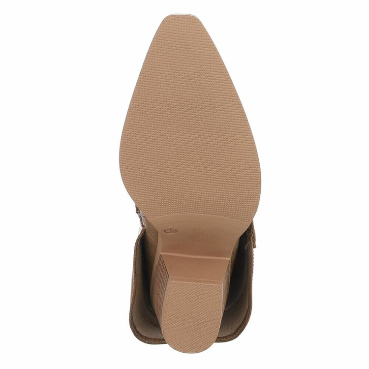 BOTTES WESTERN GLAM MISS WANDA BEIGE