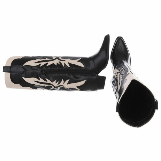 BOTTES WESTERN GLAM MISS WANDA NOIR