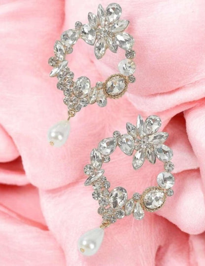 Boucles d’Oreilles Cristal Elegance – Glamour Intemporel