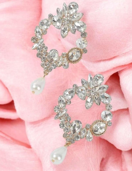 Boucles d’Oreilles Cristal Elegance – Glamour Intemporel