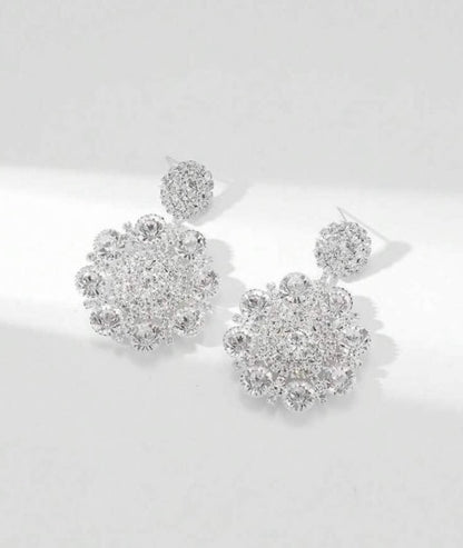 Boucles d’oreilles Crystal Queen – Éclat Diamant