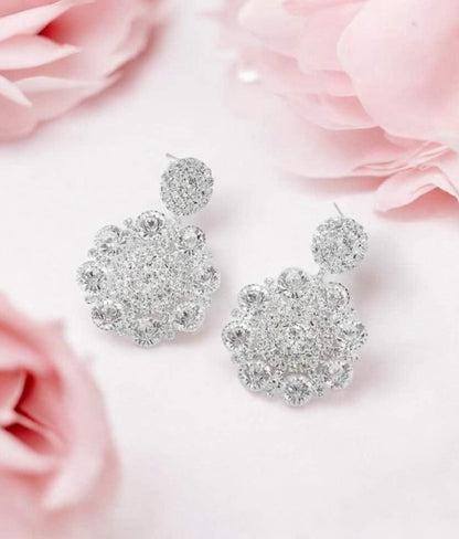 Boucles d’oreilles Crystal Queen – Éclat Diamant