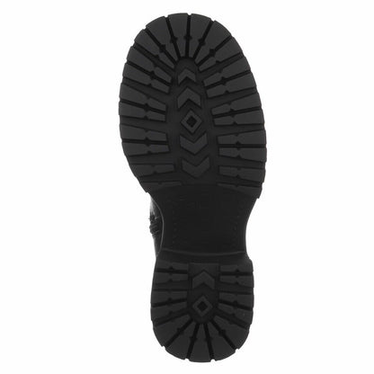 CHAUSSURES BOTTINES A TALON ET ZIP MISS LEO NOIR