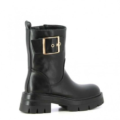CHAUSSURES FEMME BOTTES BOTTINES BOUCLE MISS BAOLI