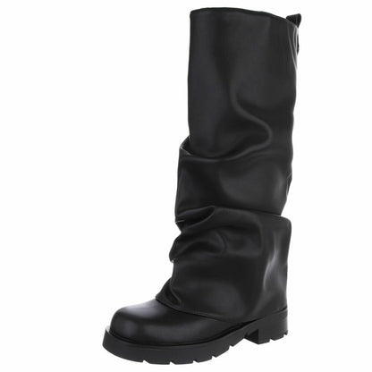 CHAUSSURES FEMME BOTTES HAUTES SIMI CUIR MISS CAROLE