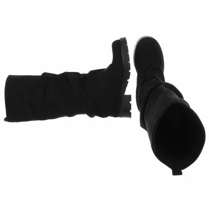 CHAUSSURES FEMME BOTTES HAUTES SUEDINE MISS CAROLE