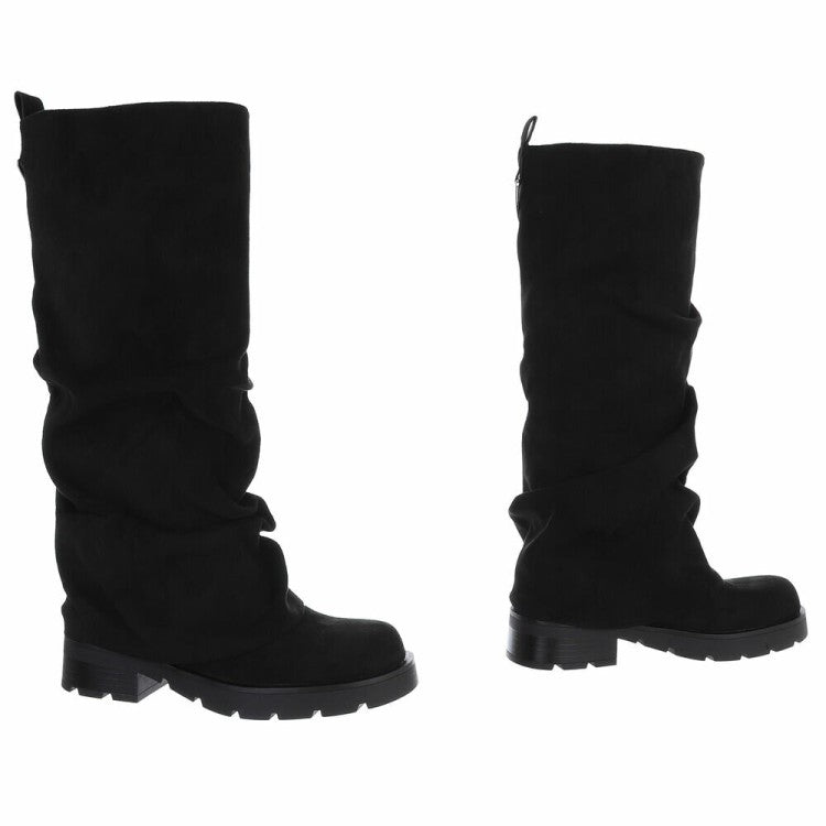 CHAUSSURES FEMME BOTTES HAUTES SUEDINE MISS CAROLE