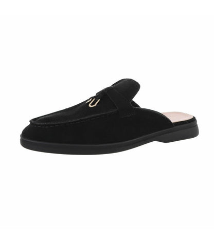 CHAUSSURES FEMME MOCASSINS OUVERT MISS LILLY NOIR