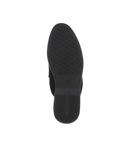 CHAUSSURES FEMME MOCASSINS OUVERT MISS LILLY NOIR