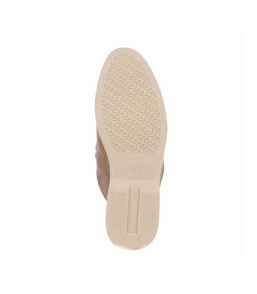 CHAUSSURES FEMME MOCASSINS OUVERT MISS LILLY TAUPE