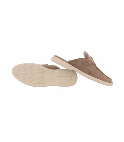 CHAUSSURES FEMME MOCASSINS OUVERT MISS LILLY TAUPE