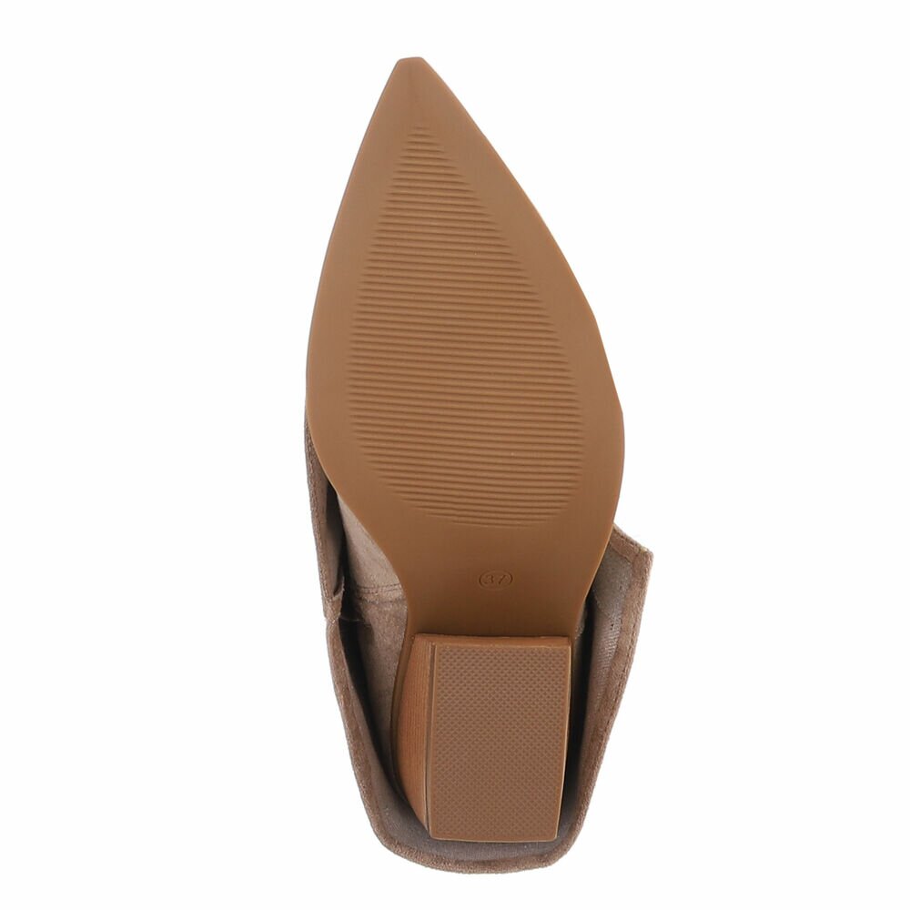 CHAUSSURES FEMME BOTTES WESTERN MISS CHARLIE TAUPE