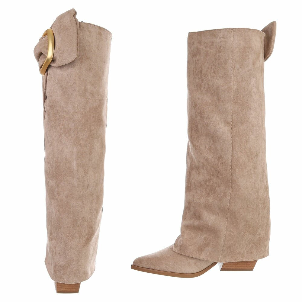 CHAUSSURES FEMME BOTTES WESTERN MISS CHARLIE TAUPE