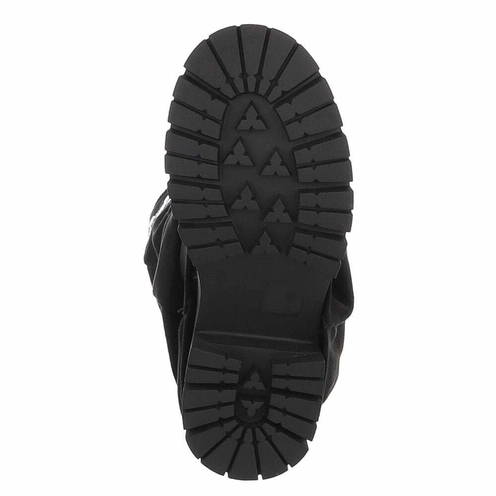 CHAUSSURES FEMME BOTTES HAUTES MISS BILLIE NOIR