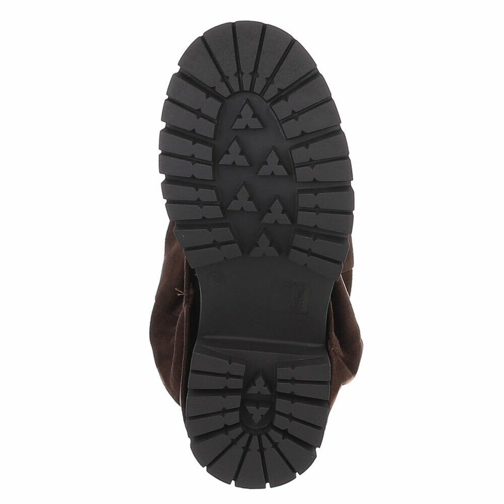 CHAUSSURES FEMME BOTTES HAUTES MISS BILLIE CHOCO BROWN