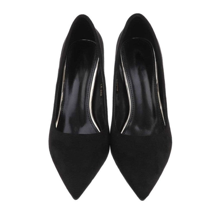ESCARPINS TALON BOUT POINTUE MISS BEA NOIR