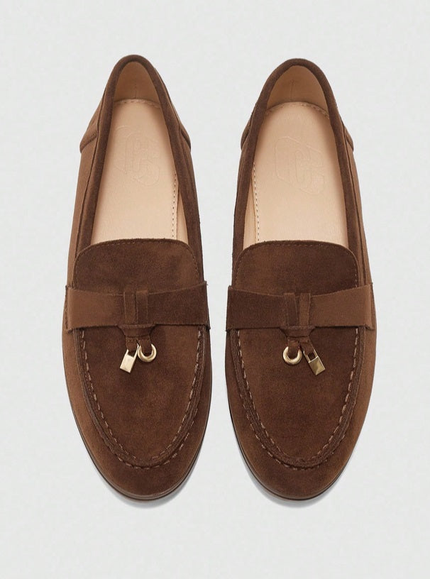 Mules Loafers fermée choco