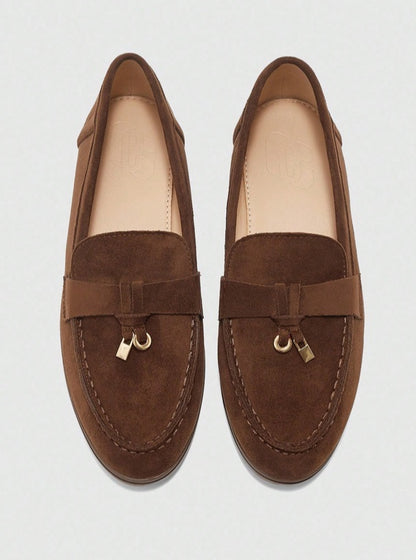 Mules Loafers fermée choco