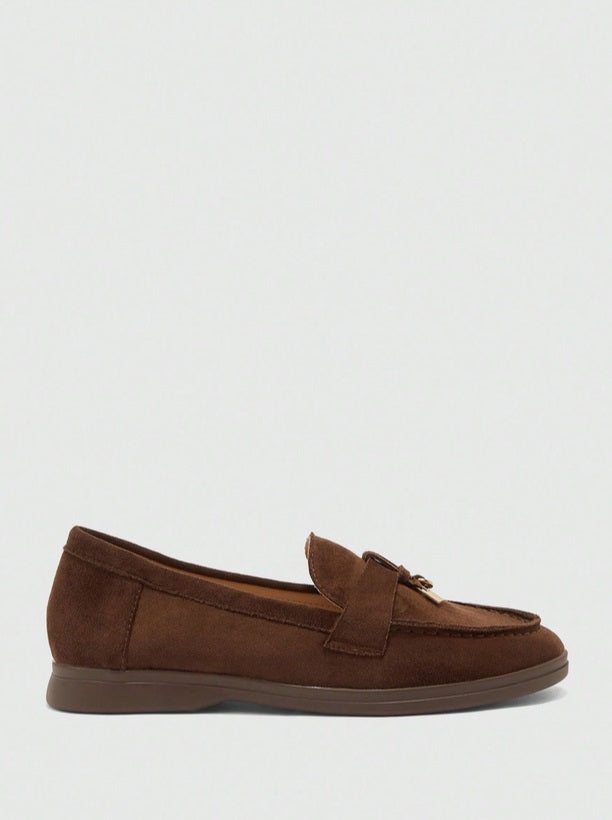 Mules Loafers fermée choco