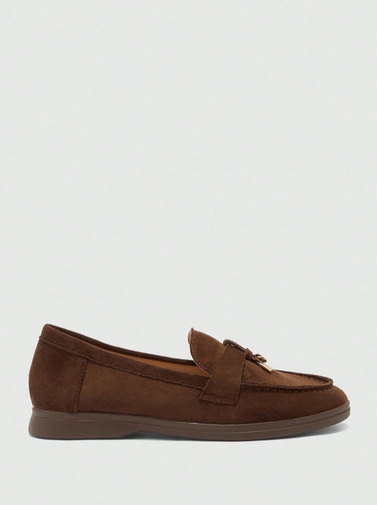 Mules Loafers fermée choco