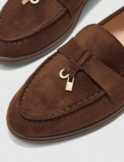 Mules Loafers fermée choco