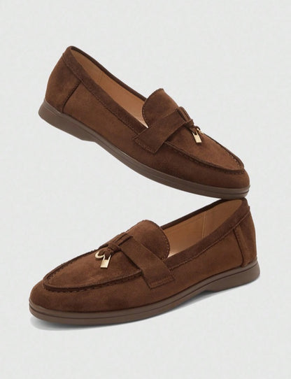 Mules Loafers fermée choco