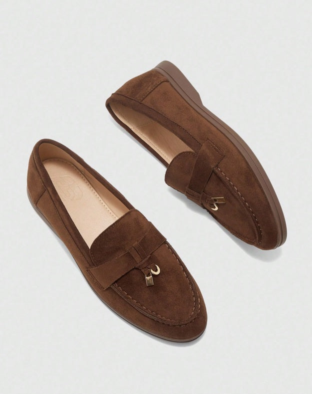 Mules Loafers fermée choco
