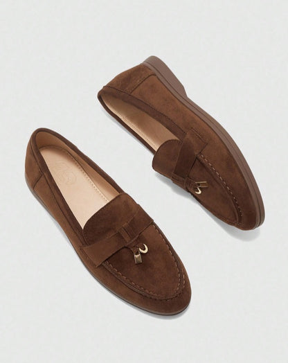 Mules Loafers fermée choco