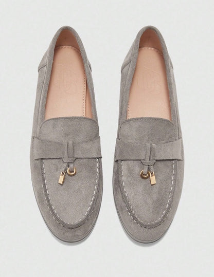 Mules Loafers fermée gris