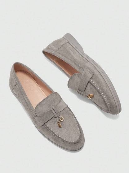 Mules Loafers fermée gris