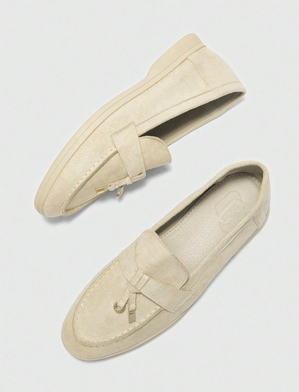 Mules Loafers fermée creme