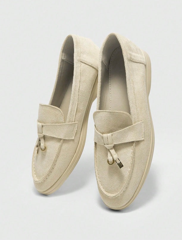 Mules Loafers fermée creme