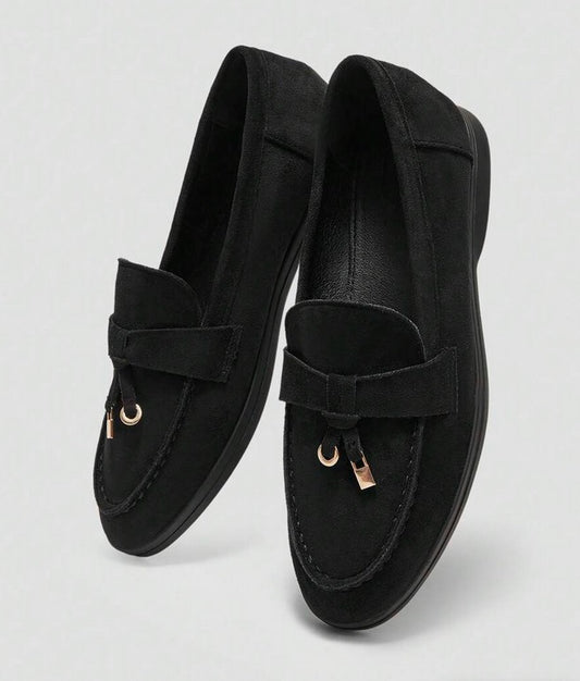 Mules Loafers fermée noir