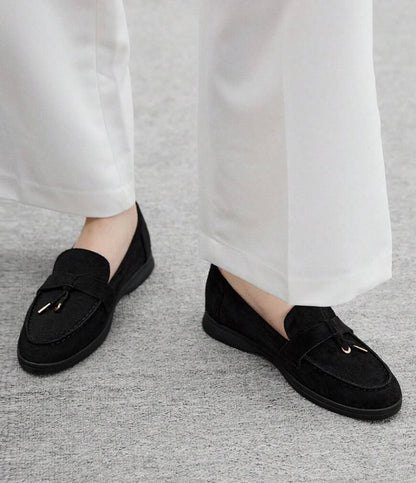 Mules Loafers fermée noir
