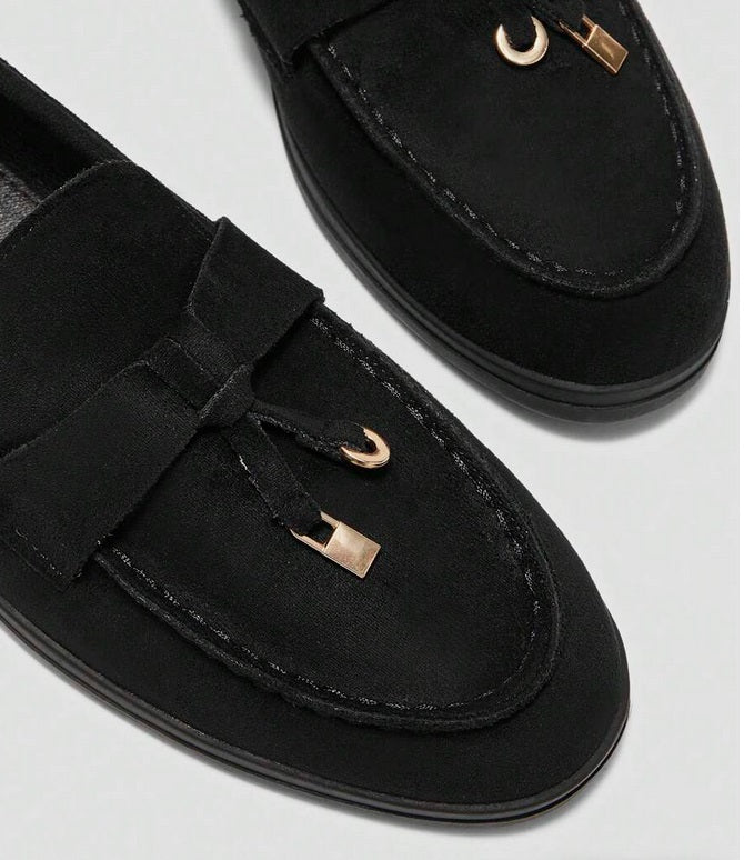 Mules Loafers fermée noir