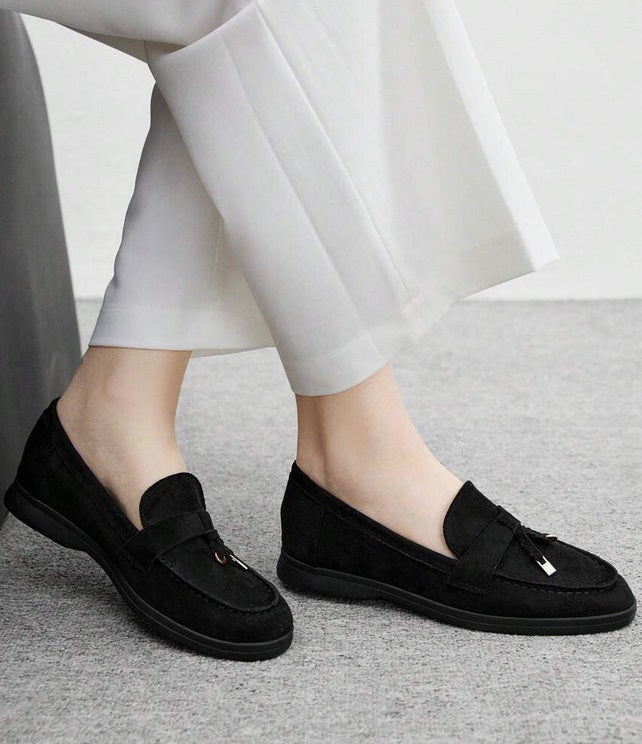 Mules Loafers fermée noir