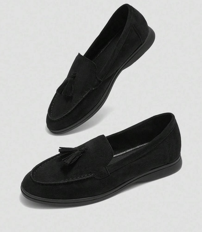Mules Loafers fermée noir