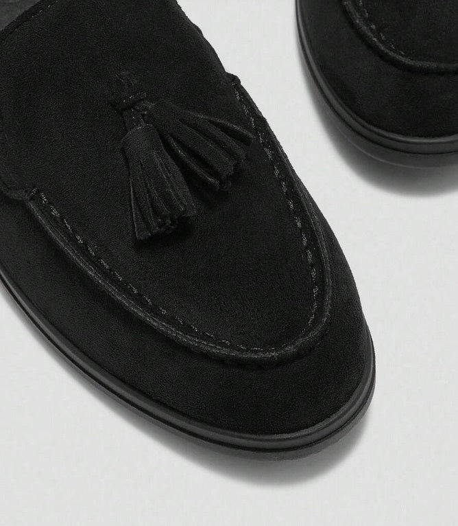 Mules Loafers fermée noir