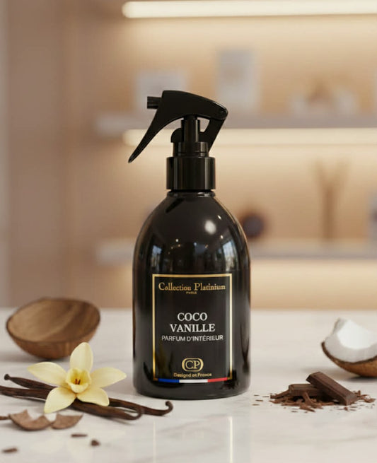 Parfum d'Intérieur "Coco Vanille" - Collection Platinium (250ml) - MissKCY