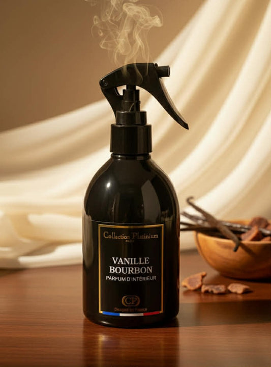 Parfum d'Intérieur "Vanille Bourbon" - Collection Platinium (250ml) - MissKCY