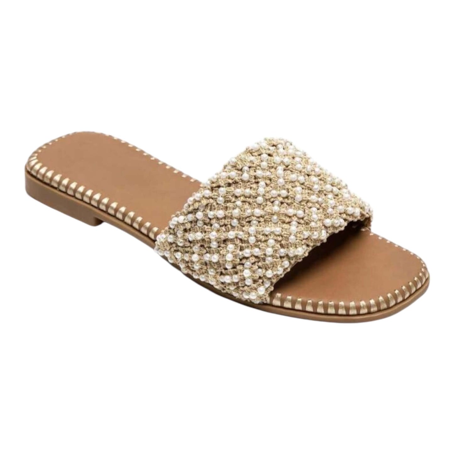 Sandales Bohème "Perle d'Été" – Élégance & Confort beige
