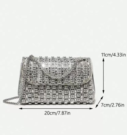 Sac Soirée Strass – Collection KCY Accessory