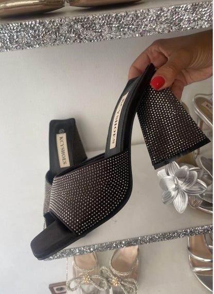 TALON PYRAMIDE MISS CANDY NOIR